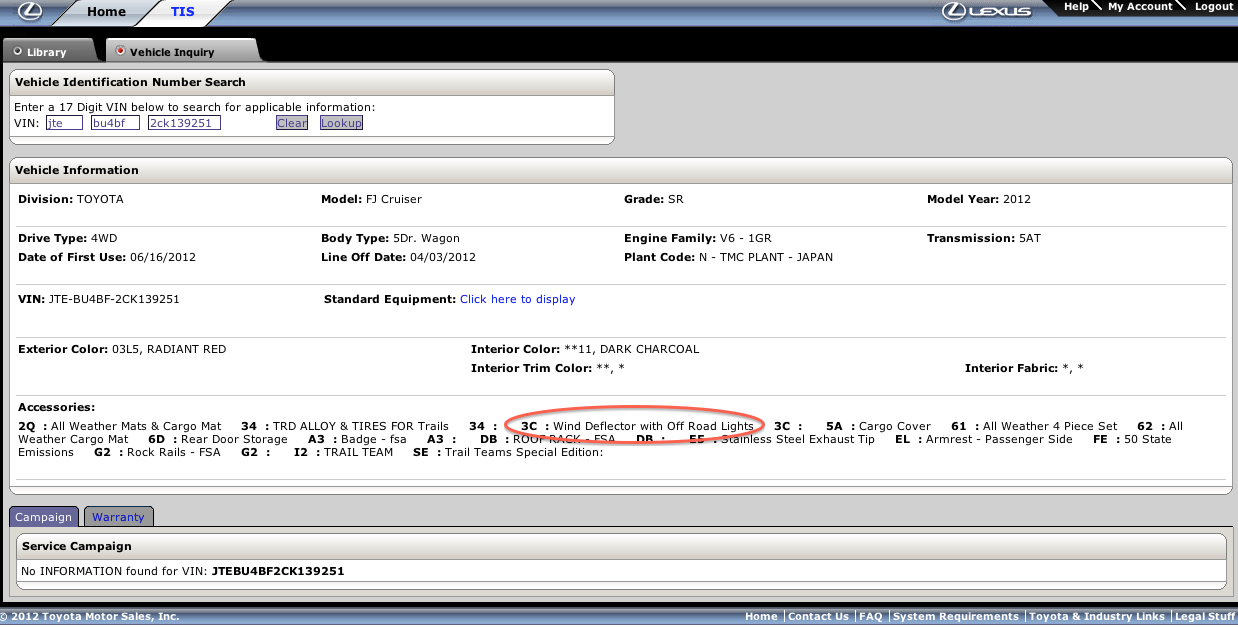 What's the story on the OEM Air Dam/Lights Toyota FJ Cruiser Forum